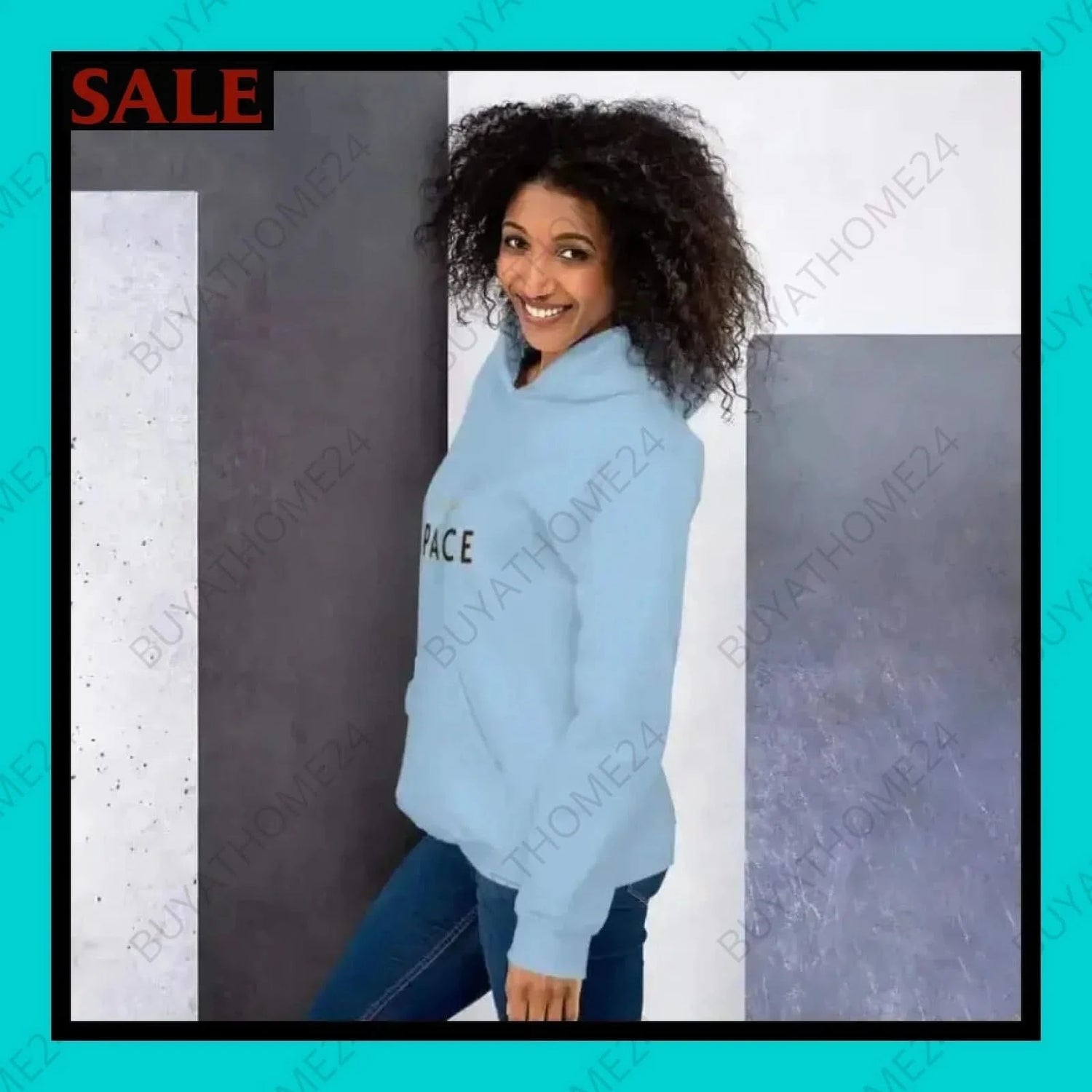 Damen Hoodie S-5XL - BUYATHOME24 - Hoodiedruck - GERMANY - DAMENMODE, Hoodie