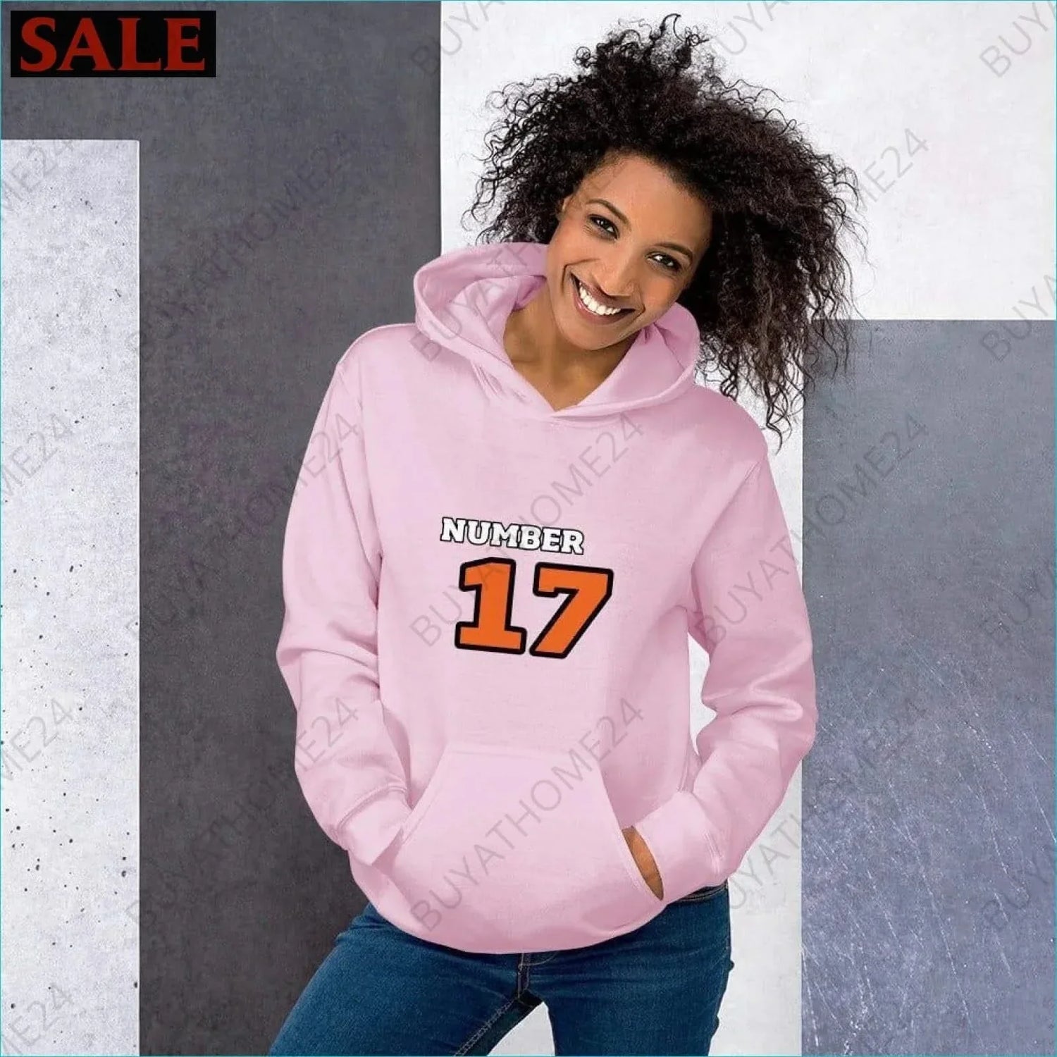 • Damen Hoodie S-5XL - BUYATHOME24 - Hoodiedruck - GERMANY - DAMENMODE, Hoodie