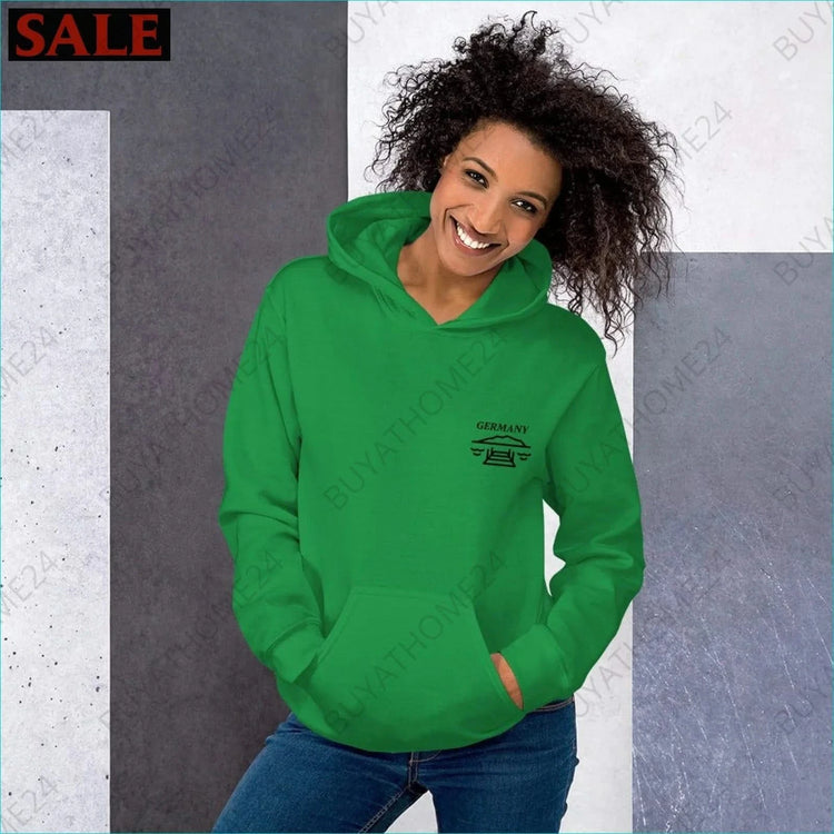 Damen Hoodie S-5XL - BUYATHOME24 - Hoodiedruck - GERMANY - DAMENMODE, Hoodie