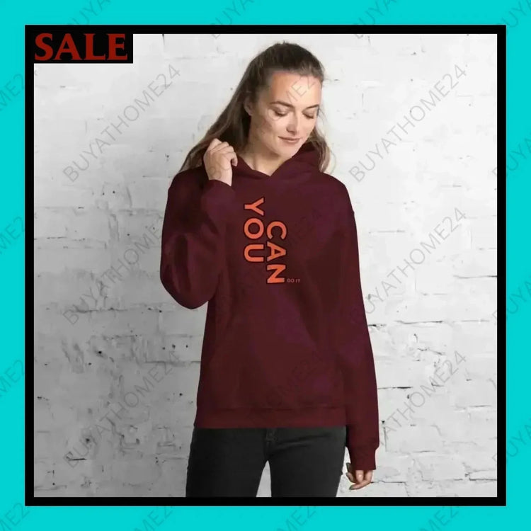 • Damen Hoodie S-5XL - BUYATHOME24 - Hoodiedruck - GERMANY - DAMENMODE, Hoodie, YOUR STYLE