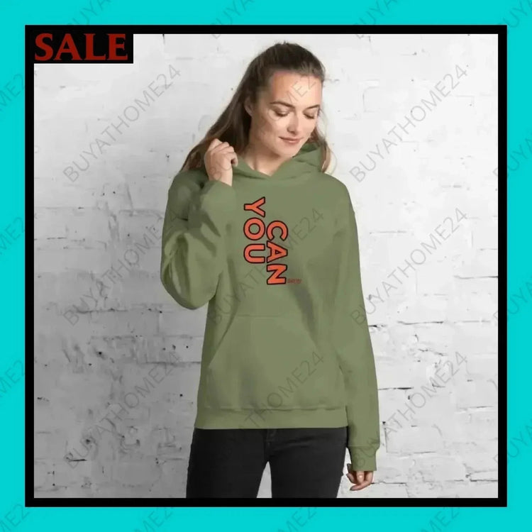 • Damen Hoodie S-5XL - BUYATHOME24 - Hoodiedruck - GERMANY - DAMENMODE, Hoodie, YOUR STYLE