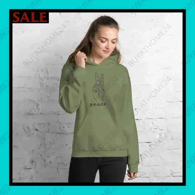 Damen Hoodie S-5XL - BUYATHOME24 - Hoodiedruck - GERMANY - DAMENMODE, Hoodie, YOUR STYLE