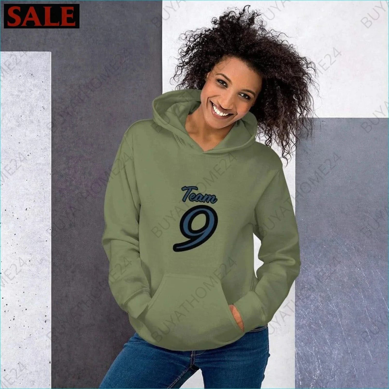 Damen Hoodie S-5XL - BUYATHOME24 - Hoodiedruck - GERMANY - DAMENMODE, Hoodie