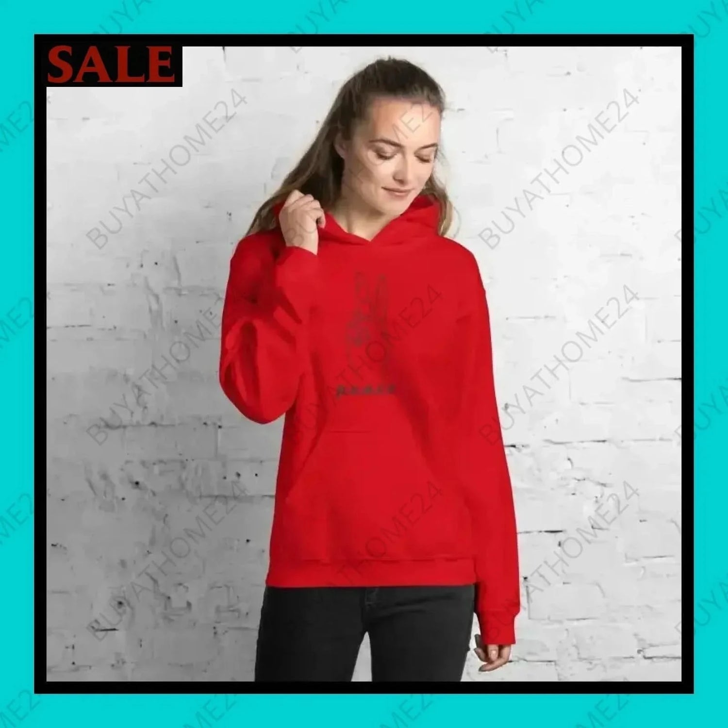 Damen Hoodie S-5XL - BUYATHOME24 - Hoodiedruck - GERMANY - DAMENMODE, Hoodie, YOUR STYLE