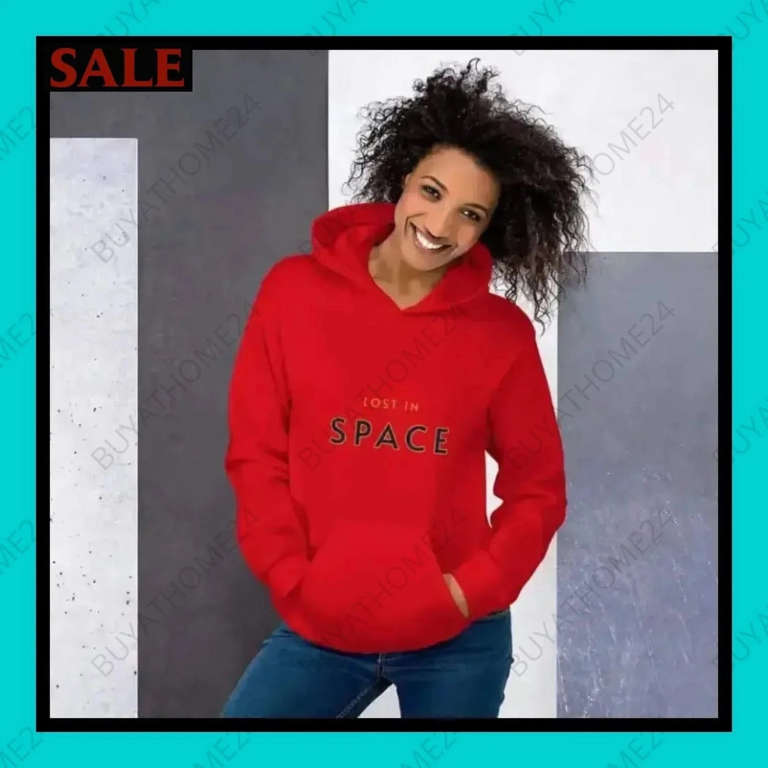 Damen Hoodie S-5XL - BUYATHOME24 - Hoodiedruck - GERMANY - DAMENMODE, Hoodie