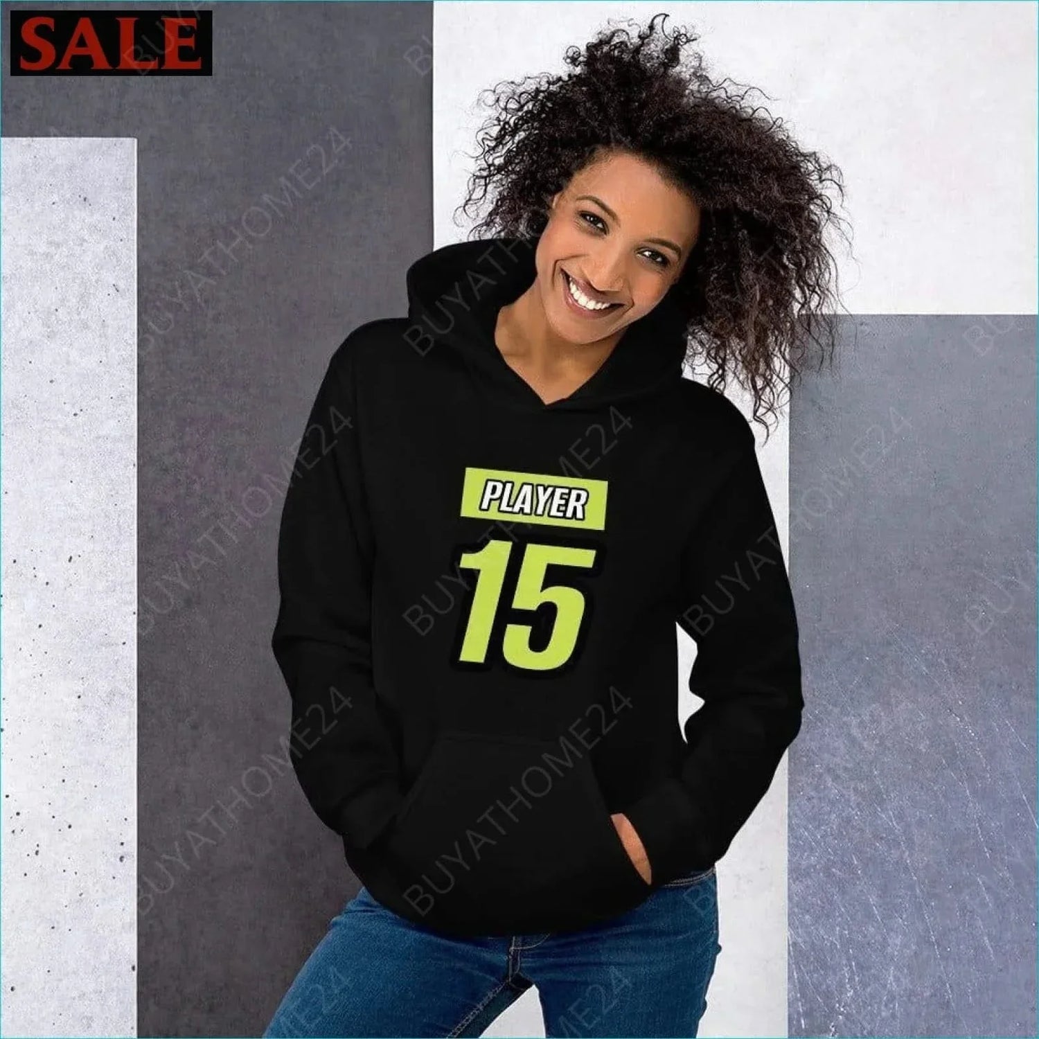 • Damen Hoodie S-5XL - BUYATHOME24 - Hoodiedruck - GERMANY - DAMENMODE, Hoodie