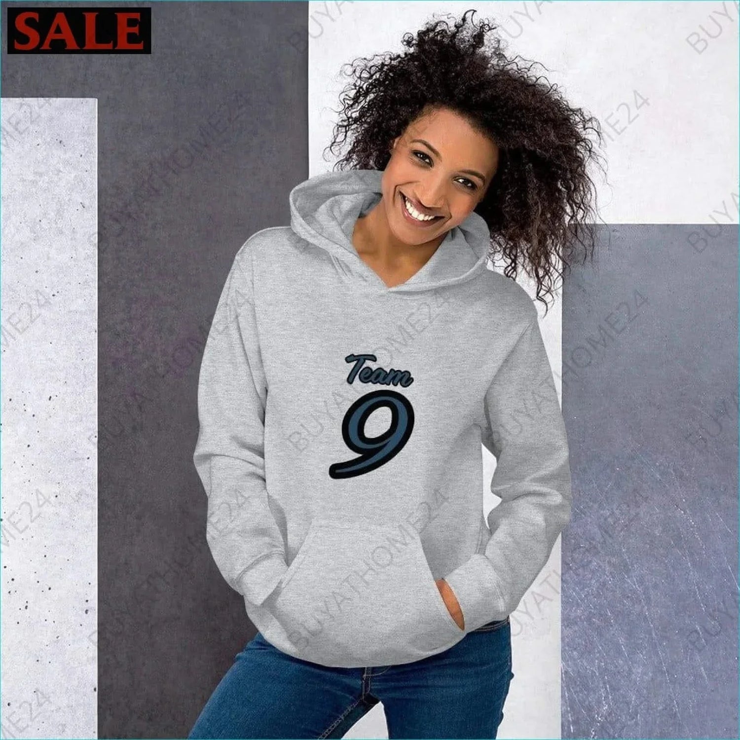 • Damen Hoodie S-5XL - BUYATHOME24 - Hoodiedruck - GERMANY - DAMENMODE, Hoodie