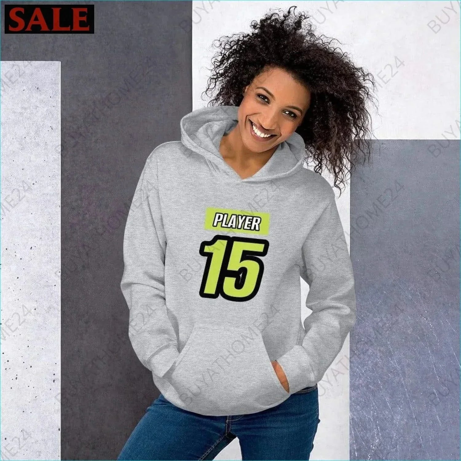 • Damen Hoodie S-5XL - BUYATHOME24 - Hoodiedruck - GERMANY - DAMENMODE, Hoodie