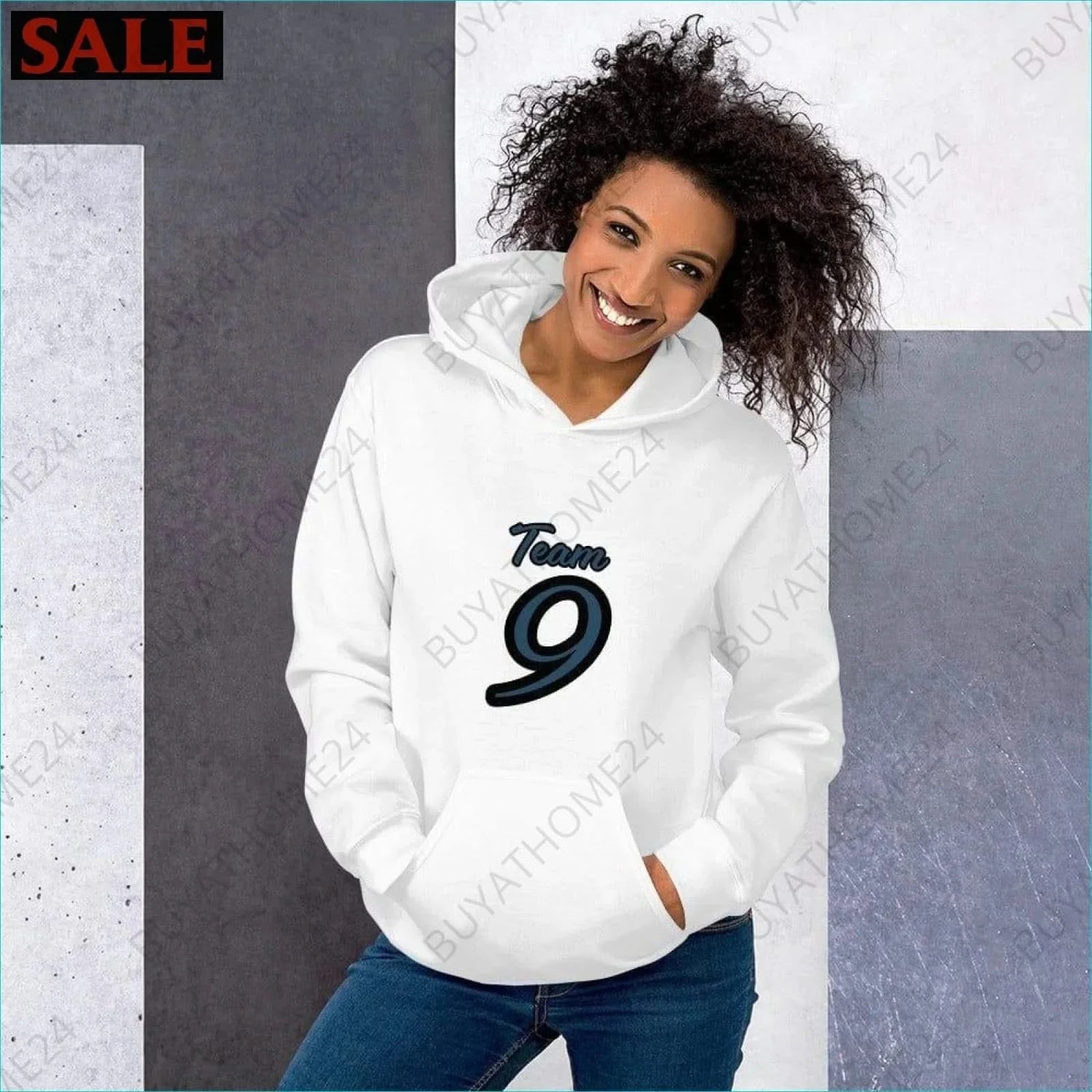 Damen Hoodie S-5XL - BUYATHOME24 - Hoodiedruck - GERMANY - DAMENMODE, Hoodie