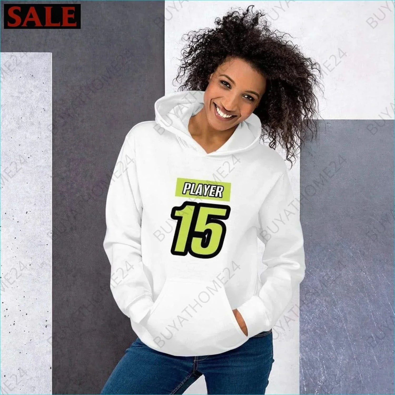 • Damen Hoodie S-5XL - BUYATHOME24 - Hoodiedruck - GERMANY - DAMENMODE, Hoodie