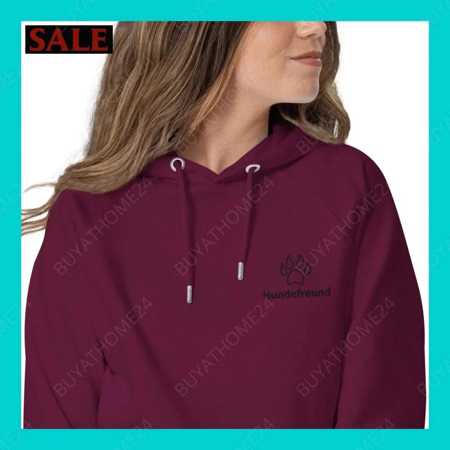 • Damen Hoodie XS-3XL - BUYATHOME24 - Hoodiedruck - GERMANY - DAMENMODE, Hoodie, YOUR STYLE