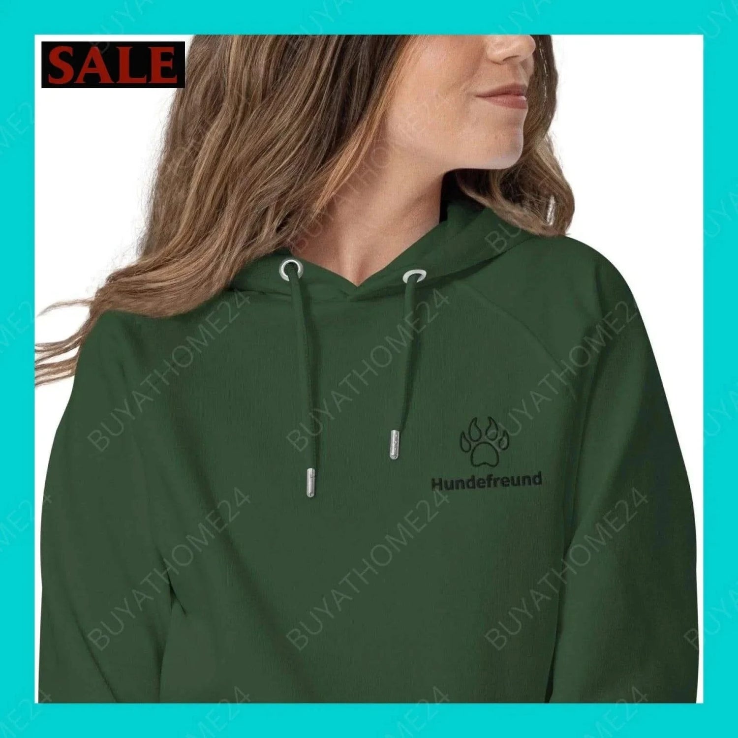 Damen Hoodie XS-3XL - BUYATHOME24 - Hoodiedruck - GERMANY - DAMENMODE, Hoodie, YOUR STYLE