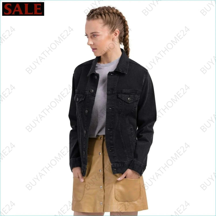 Damen Jeansjacke S-2XL - BUYATHOME24 - bestickt - GERMANY - DAMENMODE, Jeansjacke, YOUR STYLE