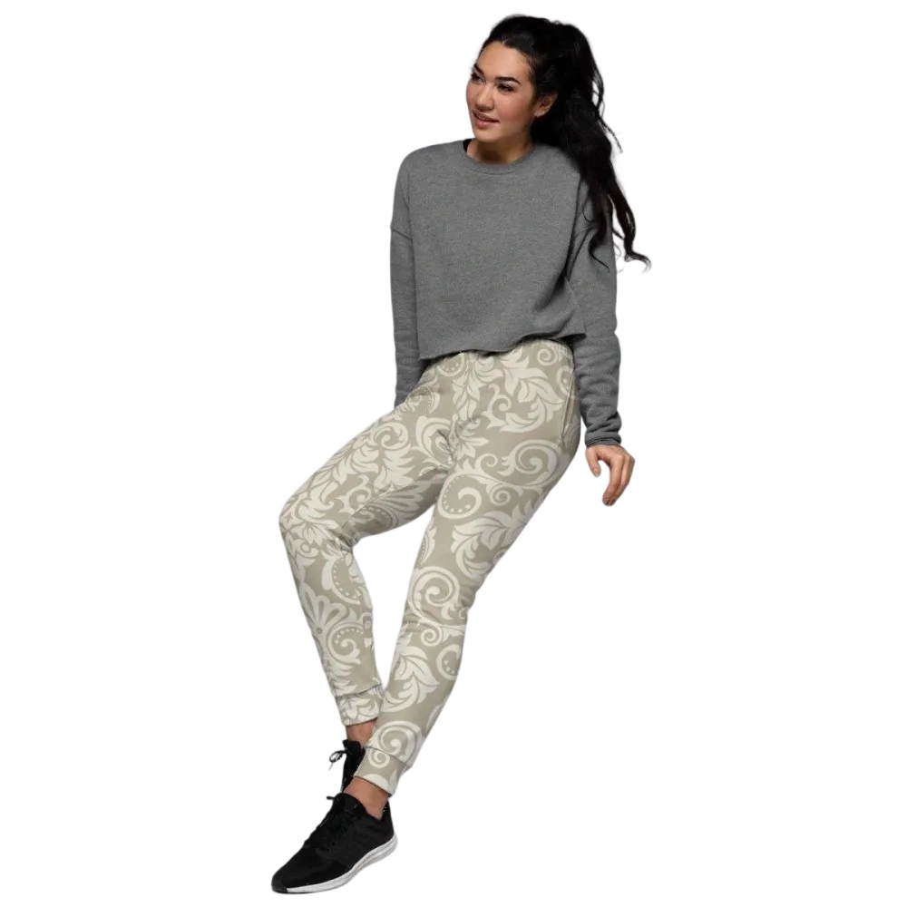 Damen Jogginghose aus Baumwoll-Mix mit Taschen in XS-3XL, bequem und lässig, von BUYATHOME24.