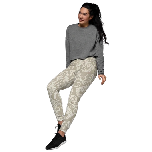 Damen Jogginghose aus Baumwoll-Mix mit Taschen in XS-3XL, bequem und lässig, von BUYATHOME24.
