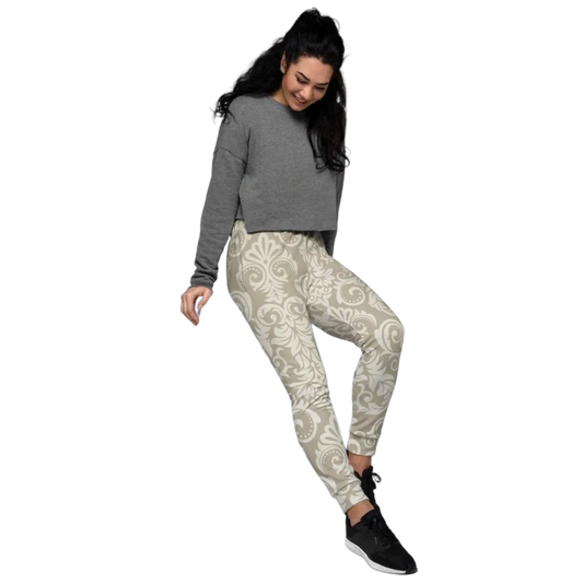 Damen Jogginghose aus Baumwoll-Mix mit Taschen in XS-3XL, bequem und lässig, von BUYATHOME24.