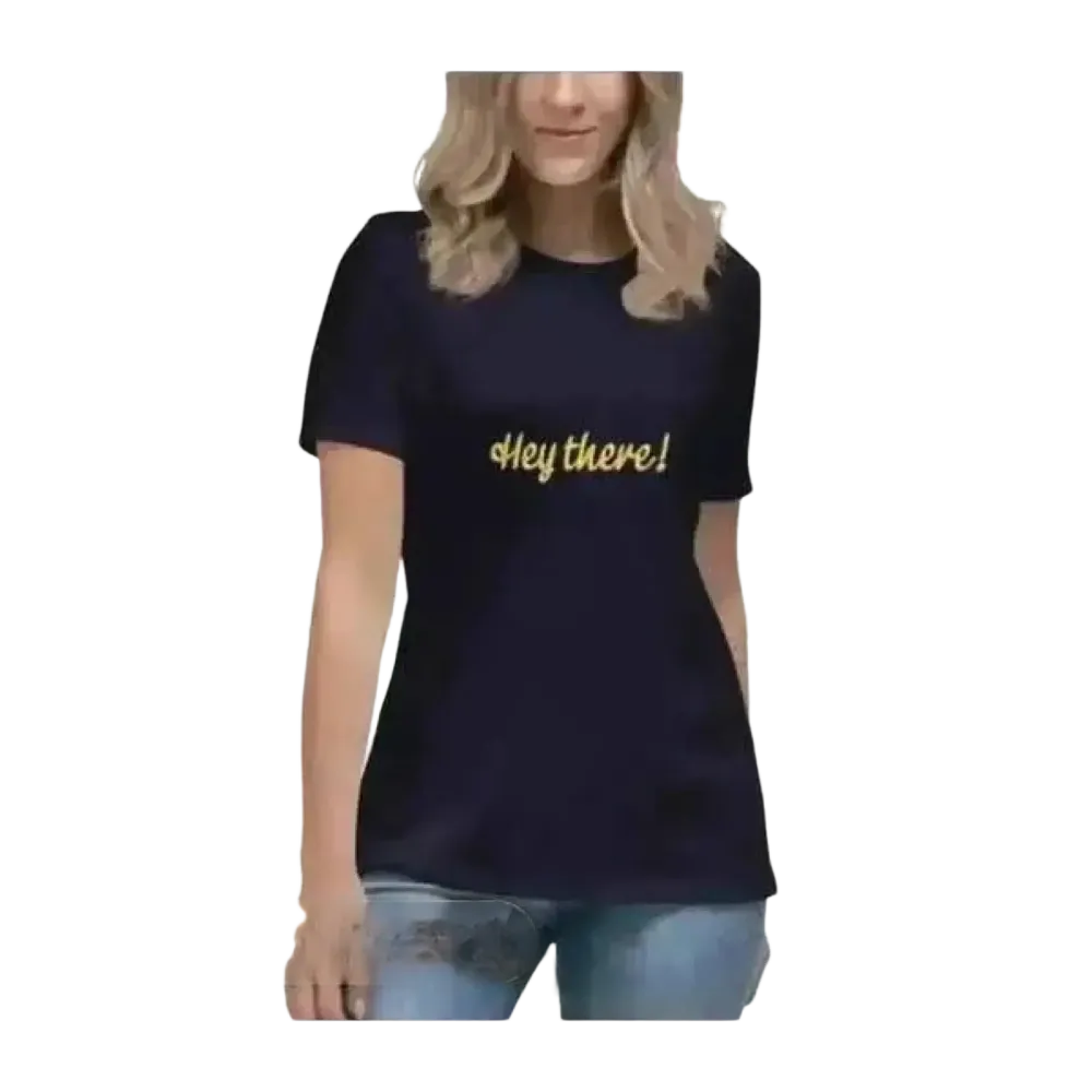 Grafik Damen Kurzarmshirt aus Baumwolle in S-3XL, stilbewusstes T-Shirt für Frauen von BUYATHOME24