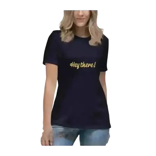 Grafik Damen Kurzarmshirt aus Baumwolle in S-3XL, stilbewusstes T-Shirt für Frauen von BUYATHOME24