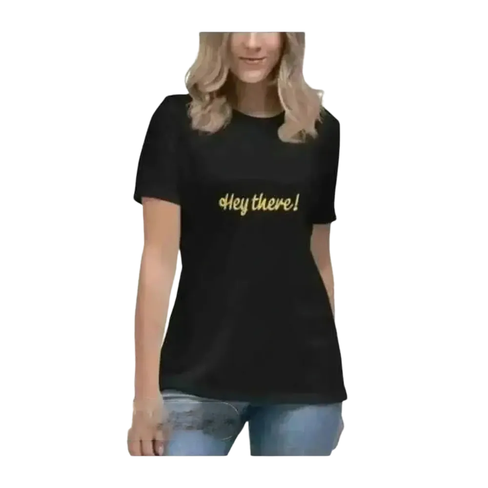 Damen Baumwoll-Grafik T-Shirt mit Rundhalsausschnitt, Kurzarm, stilbewusste Frauen, in S-3XL, von BUYATHOME24