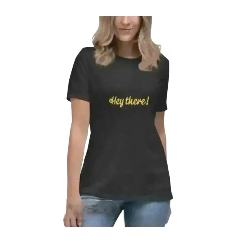 Grafik Damen Kurzarmshirt aus Baumwolle, Rundhals, modisches T-Shirt für Frauen in S-3XL, bequem und stilvoll