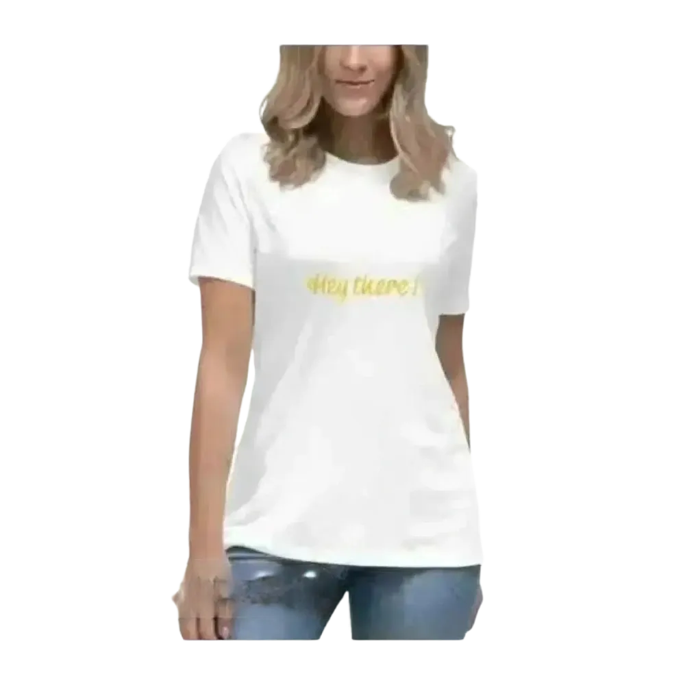 Damen Kurzarmshirt mit Grafikmuster, Baumwolle, bequemes T-Shirt für Frauen in S-3XL, modisch und stilbewusst