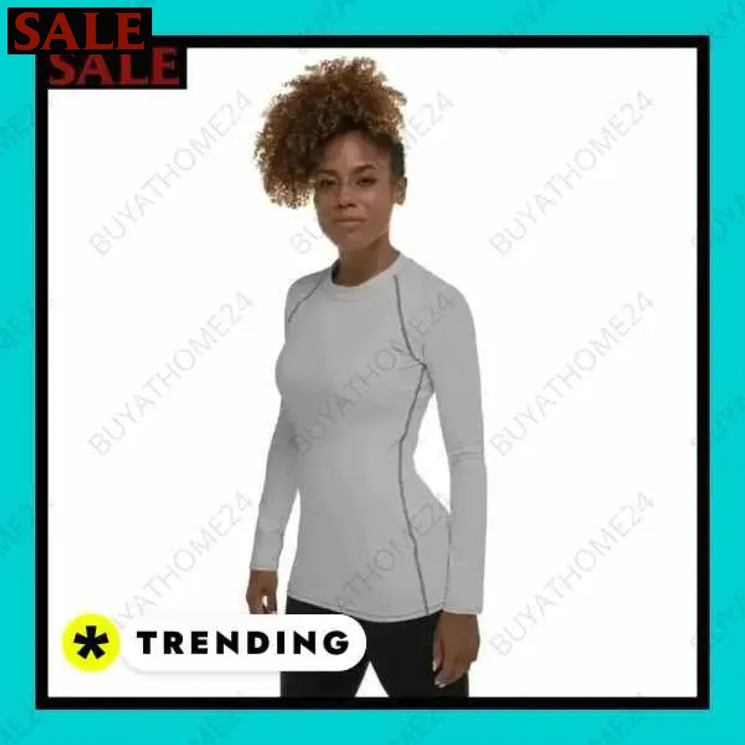 • Sportbekleidung I Damen Langarm Sport T-Shirt XS-3XL  Textildruck BUYATHOME24, T-Shirts BUYATHOME24, Hoodies BUYATHOME24,  Hosen BUYATHOME24, Jacken BUYATHOME24, Schuhe BUYATHOME24