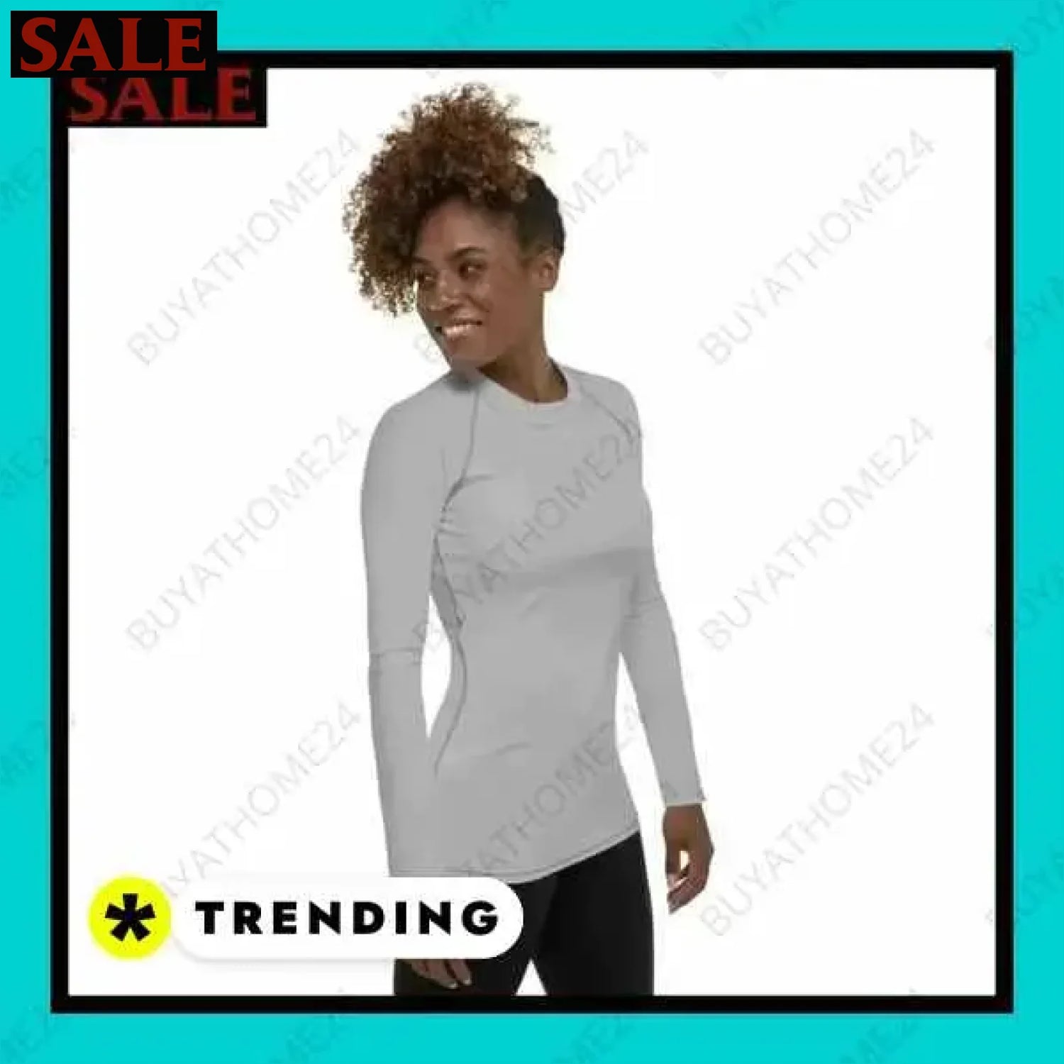 • Sportbekleidung I Damen Langarm Sport T-Shirt XS-3XL  Textildruck BUYATHOME24, T-Shirts BUYATHOME24, Hoodies BUYATHOME24,  Hosen BUYATHOME24, Jacken BUYATHOME24, Schuhe BUYATHOME24