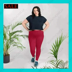 • Damen Leggings 2XL-6XL - BUYATHOME24 - Textildruck - GERMANY - DAMENMODE, Leggings