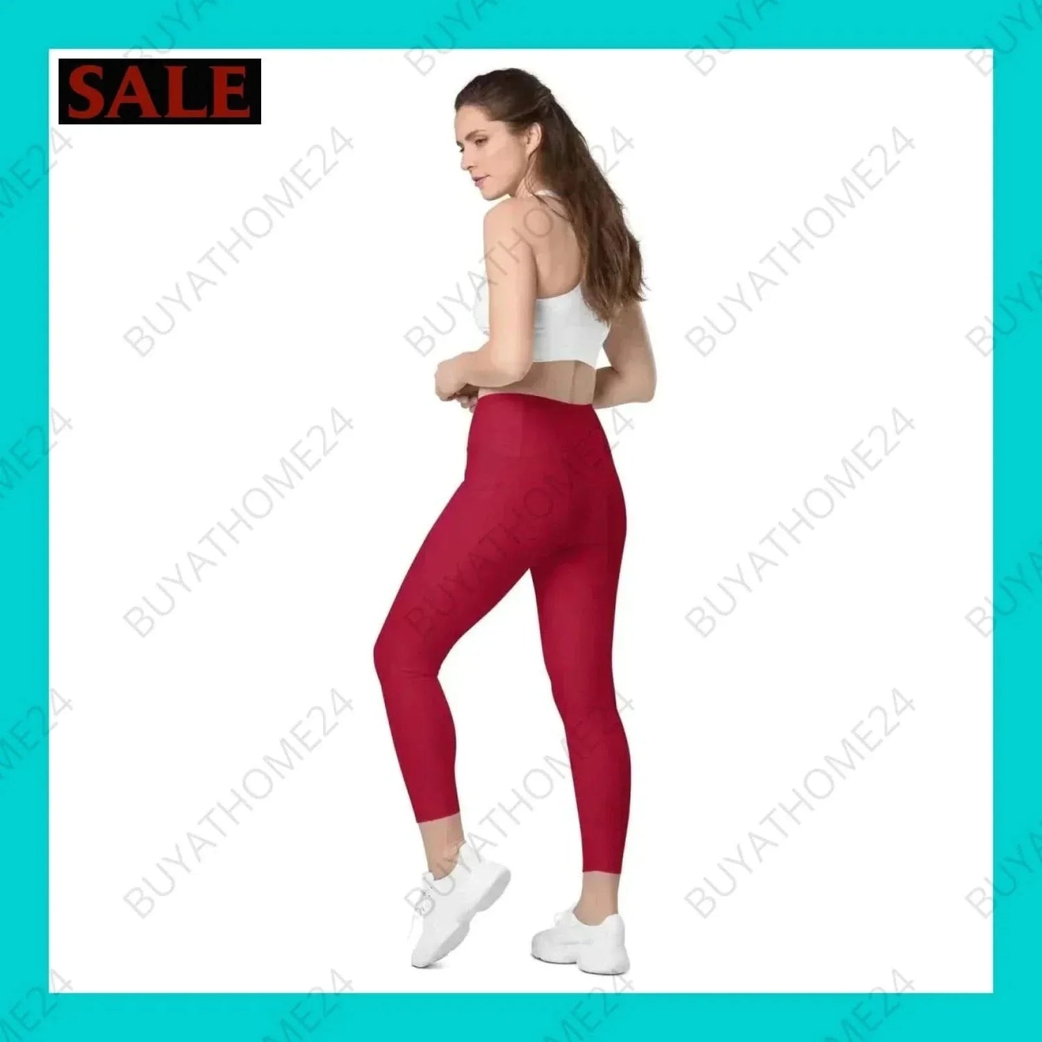 • Damen Leggings 2XS-6XL - BUYATHOME24 - Textildruck - GERMANY - DAMENMODE, Leggings