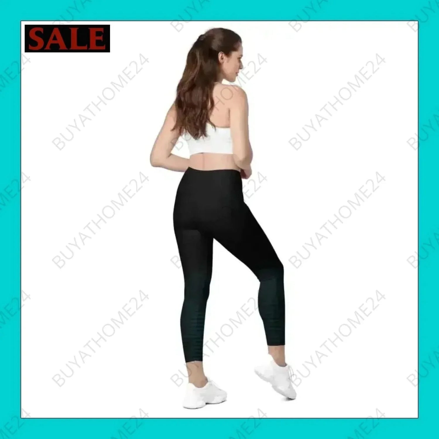 • Damen Leggings 2XS-6XL - BUYATHOME24 - Textildruck - GERMANY - DAMENMODE, Leggings