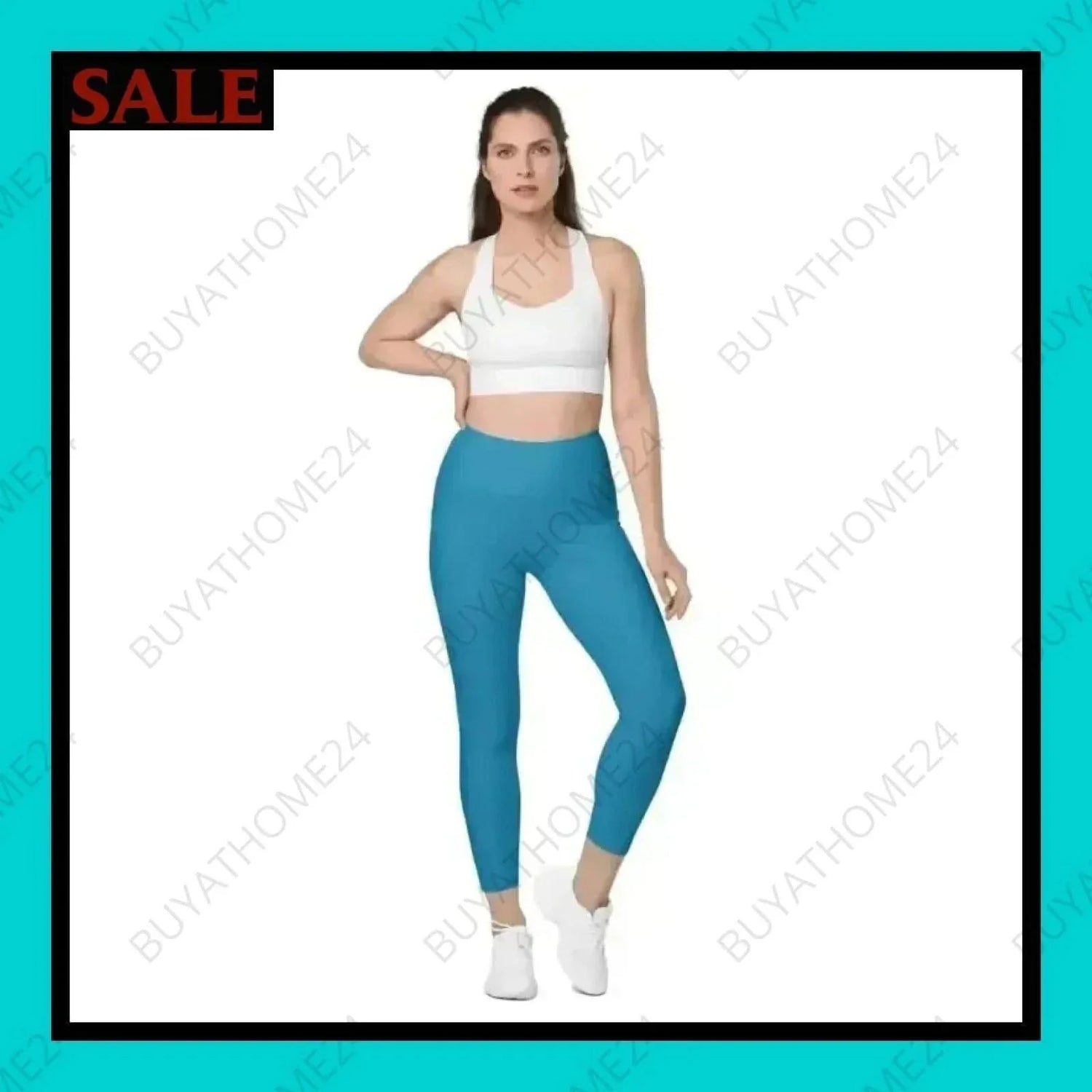 • Damen Leggings 2XS-6XL - BUYATHOME24 - Textildruck - GERMANY - DAMENMODE, Leggings