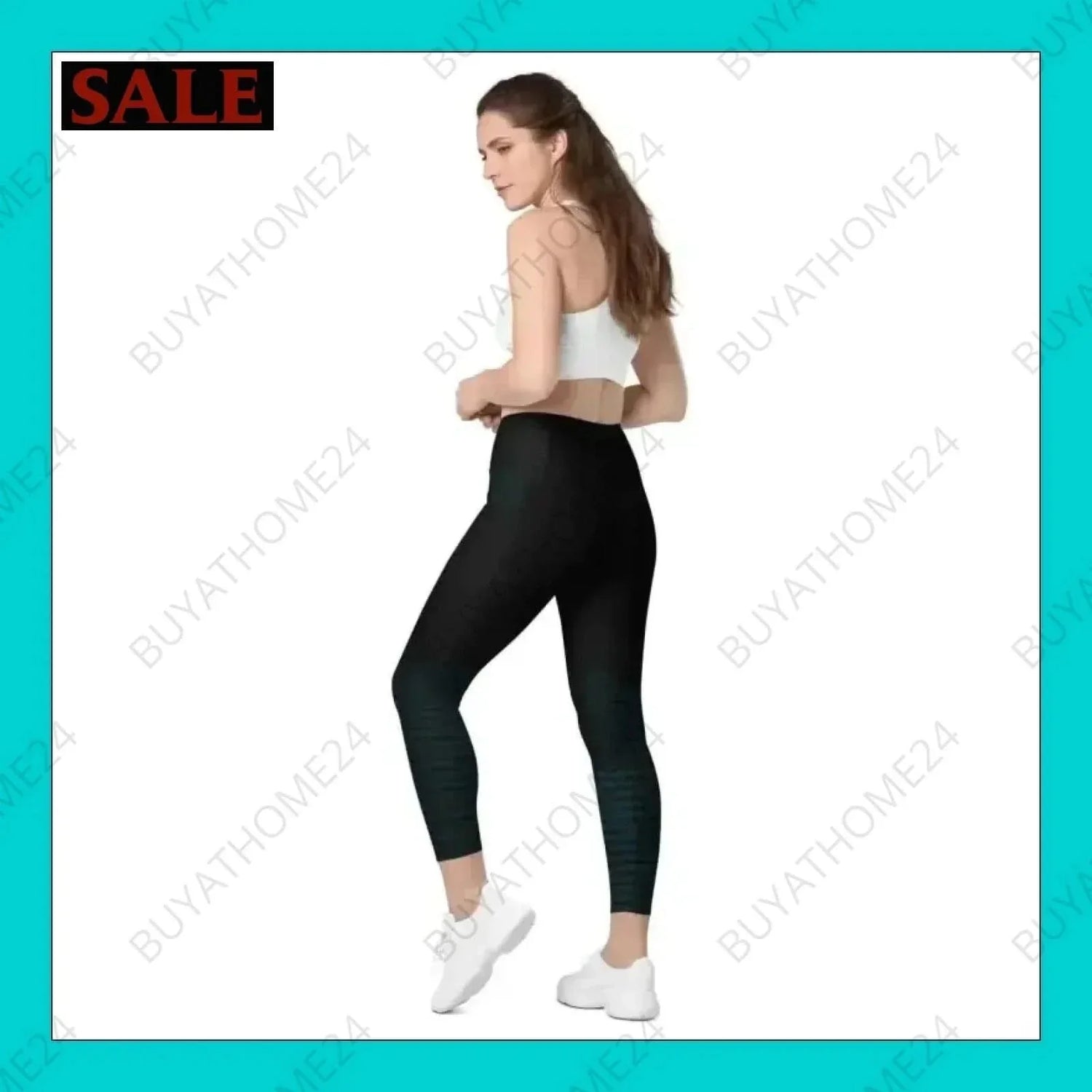 • Damen Leggings 2XS-6XL - BUYATHOME24 - Textildruck - GERMANY - DAMENMODE, Leggings