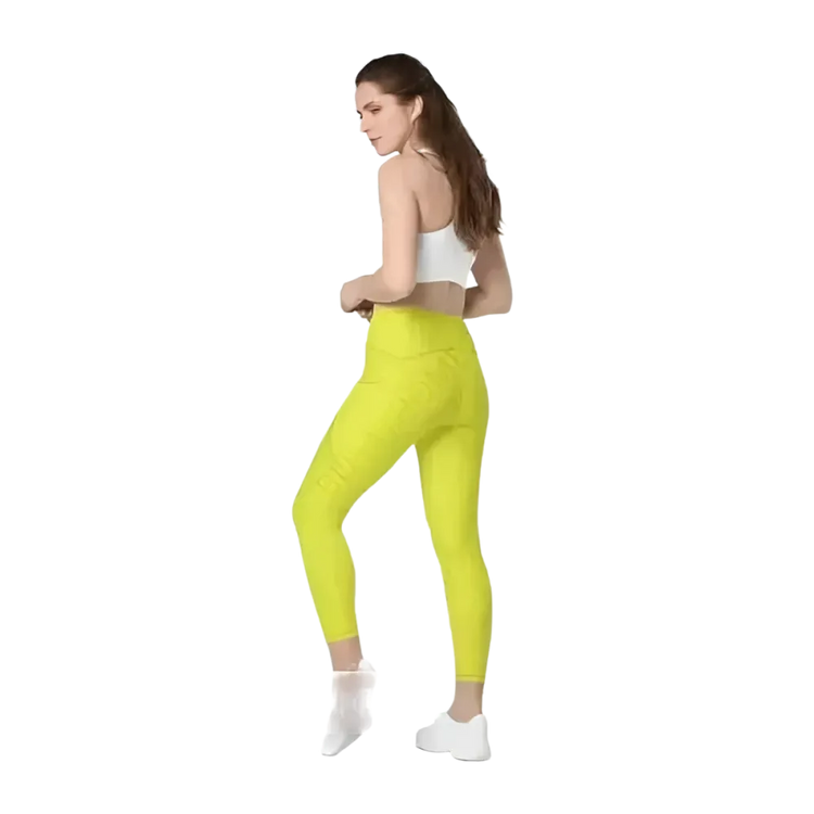 Damen Leggings von BUYATHOME24, hohe Taille mit Taschen, in Größen 2XS bis 6XL, sportliche Sportbekleidung, personalisierbar
