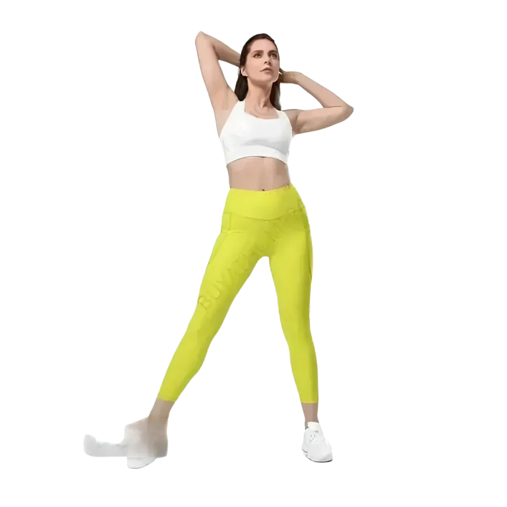 Damen Leggings von BUYATHOME24 in hoher Taille mit Taschen, sportliche Damen-Sportleggings, personalisierbar, 2XS-6XL