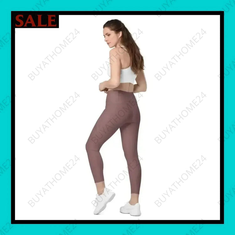 Damen Leggings mit V-Bund 2XS-6XL - BUYATHOME24 - Textildruck - GERMANY - DAMENMODE, Leggings mit V-Bund