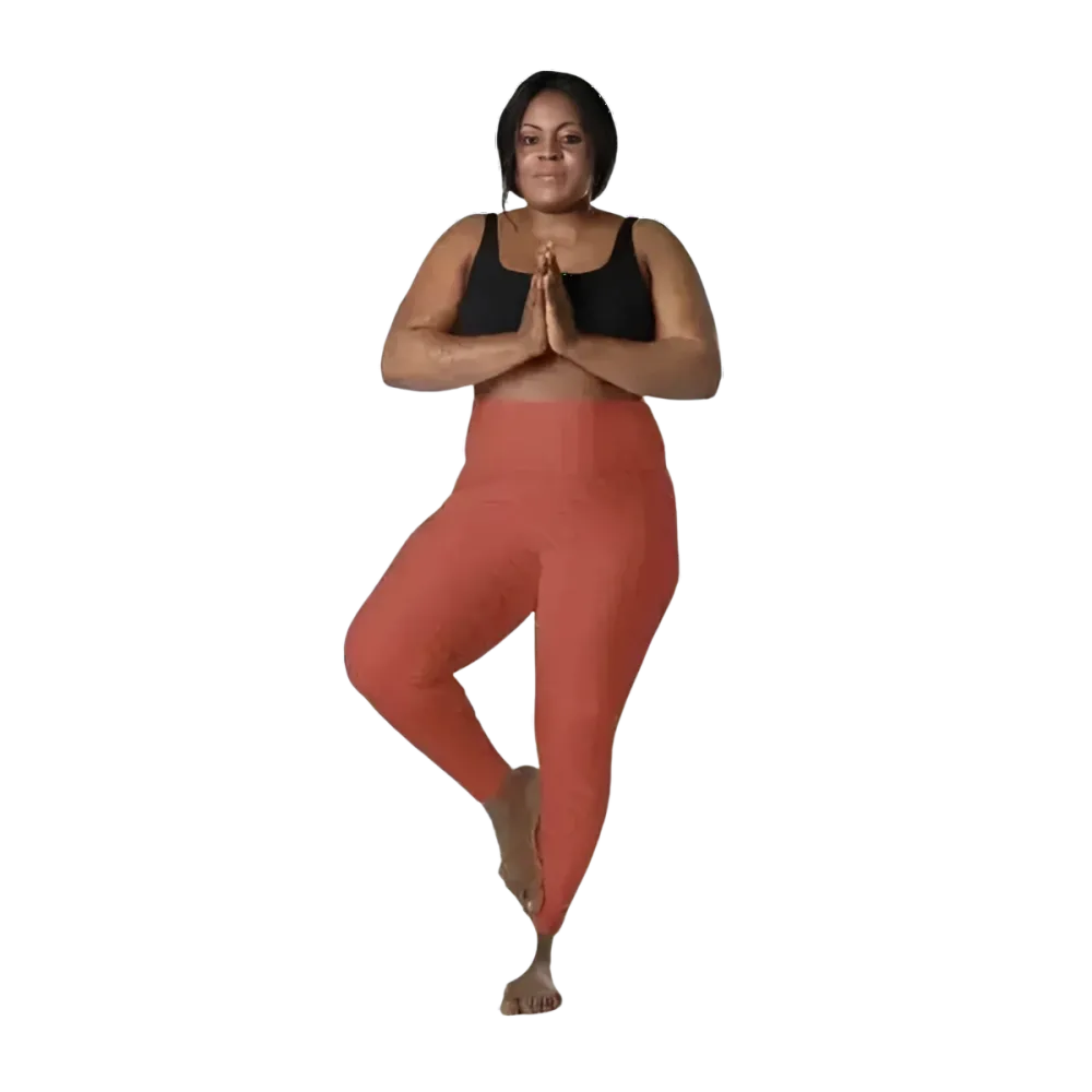 Damen Leggings von BUYATHOME24 mit Seitentaschen, in 2XS bis 6XL, sportliche Sportbekleidung für Damen, personalisierbar