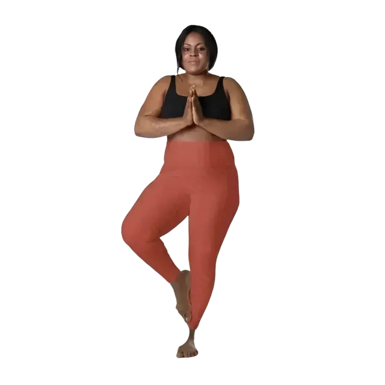 Damen Leggings von BUYATHOME24 mit Seitentaschen, in 2XS bis 6XL, sportliche Sportbekleidung für Damen, personalisierbar