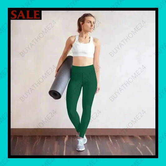 • Damen Leggings XS-XL - BUYATHOME24 - Textildruck - GERMANY - DAMENMODE, Leggings