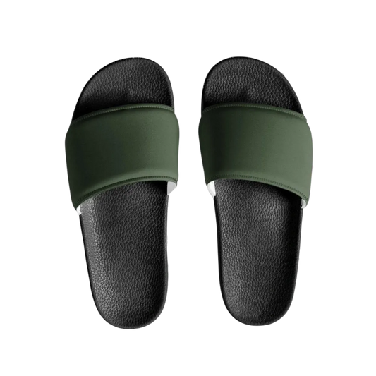 Damen- und Mädchenslipper aus Kunstleder, Größe 36-44, mit braunen Riemen und bequemer Sohle, von BUYATHOME24