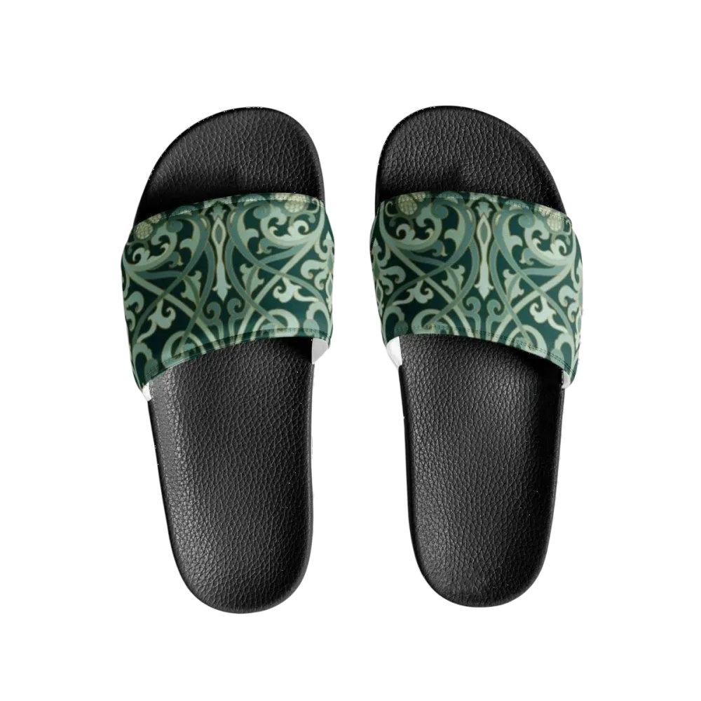 Damen- und Mädchen-Badeschlappen von BUYATHOME24 mit PU-Sohle, Größe 36-44, bequeme und wasserfeste Badeschuhe