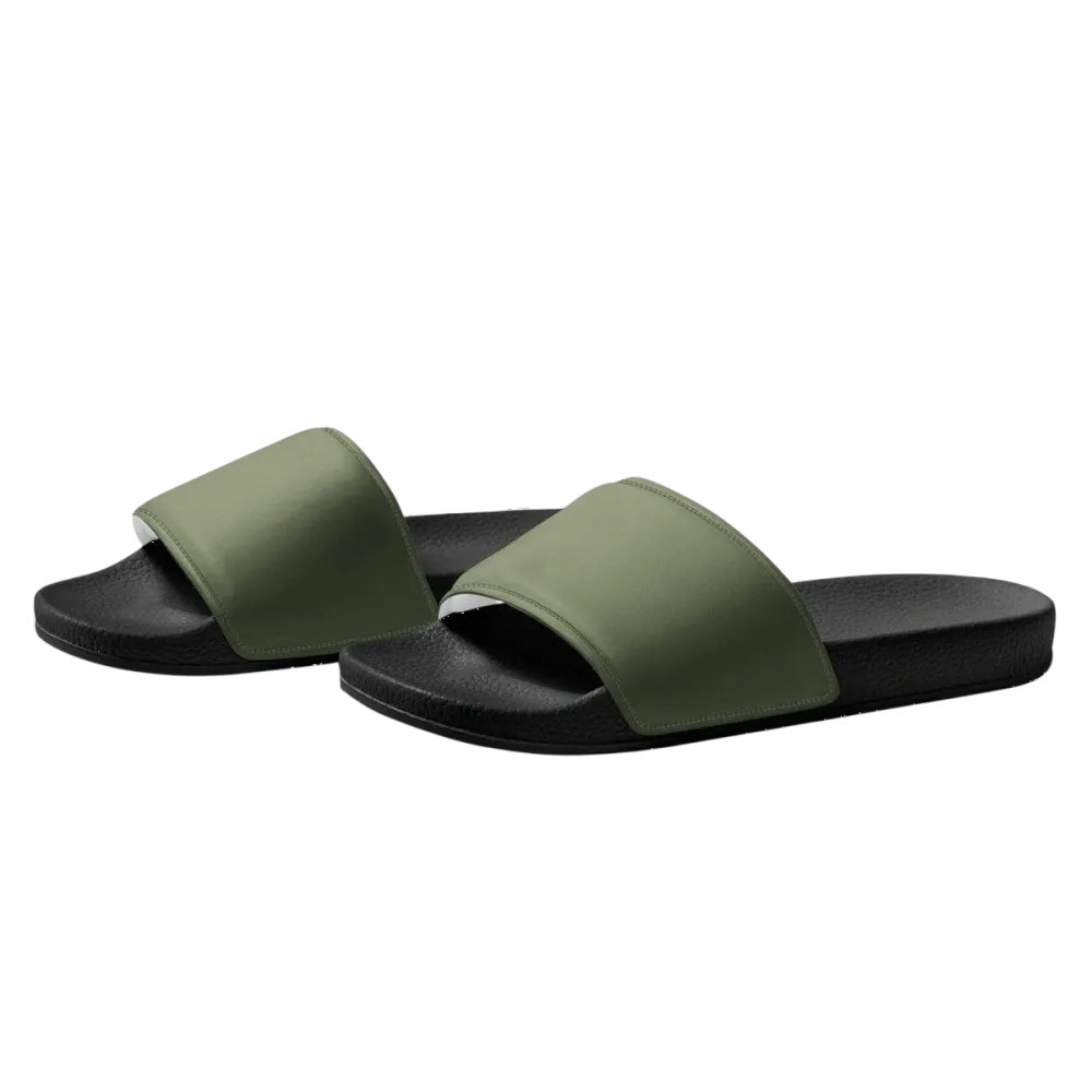 Damen- und Mädchen-Badeschlappen mit PU-Sohle in Größe 36-44, bequeme Badeschuhe von BUYATHOME24, farblich abgesetzt und strapazierfähig