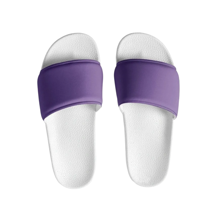 Damen- und Mädchenschlappen aus Kunstleder, Gr. 36-44, BUYATHOME24, bequeme Badeschuhe für den Sommer