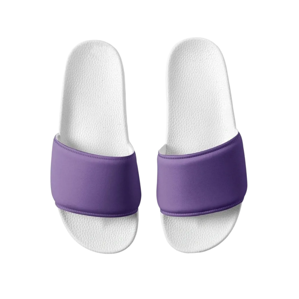 Damen- und Mädchen-Badeschlappen aus Kunstleder in Größe 36-44 von BUYATHOME24, bequeme Badeschuhe für den Sommer