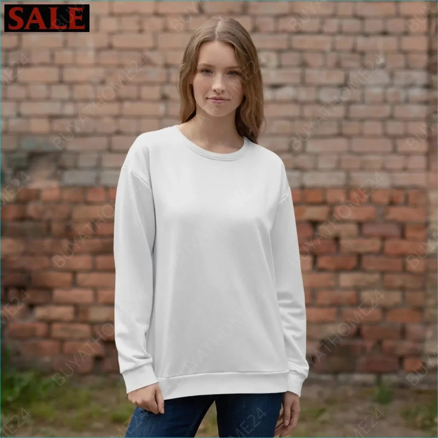 • Damen Pullover XS-3XL - BUYATHOME24 - Textildruck - GERMANY - DAMENMODE, Pullover