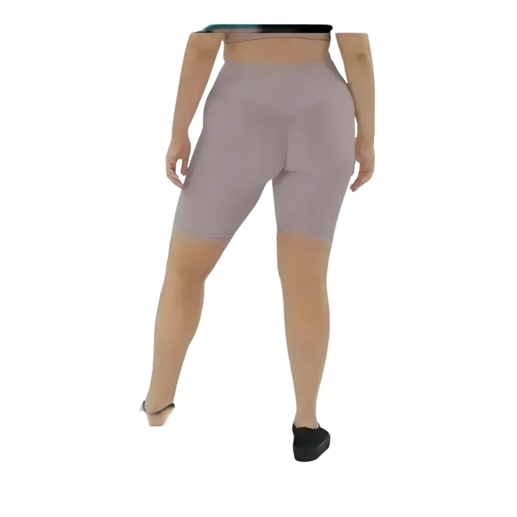 Damen Radlerhose von BUYATHOME24, hohe Taille, schnelltrocknend, in verschiedenen Größen, aus elastischem, sportlichem Material