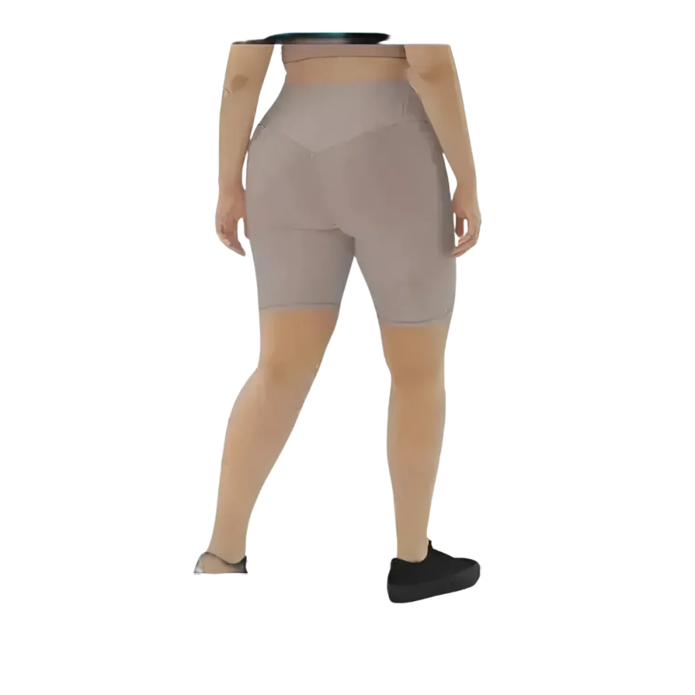 Damen Radlerhose von BUYATHOME24, hohe Taille, schnelltrocknend, in den Größen XS bis 3XL, sportliche Fitnessbekleidung