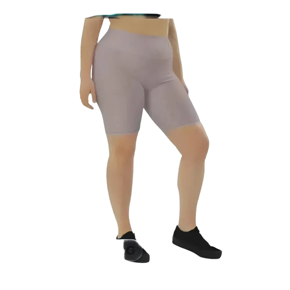 Damen Radlerhose von BUYATHOME24, hohe Taille, schnelltrocknendes Material, in den Größen XS bis 3XL, für Fitness und Freizeit