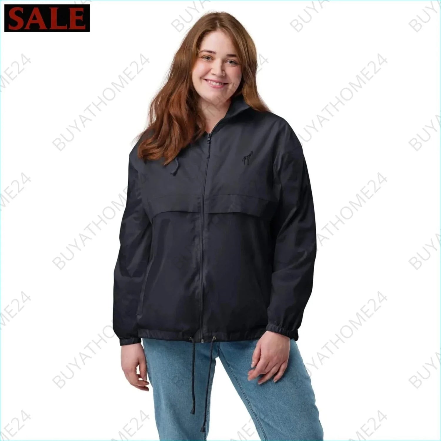 • Damen Regenjacke S-2XL - BUYATHOME24 - bestickt - GERMANY - DAMENMODE, Regenjacke