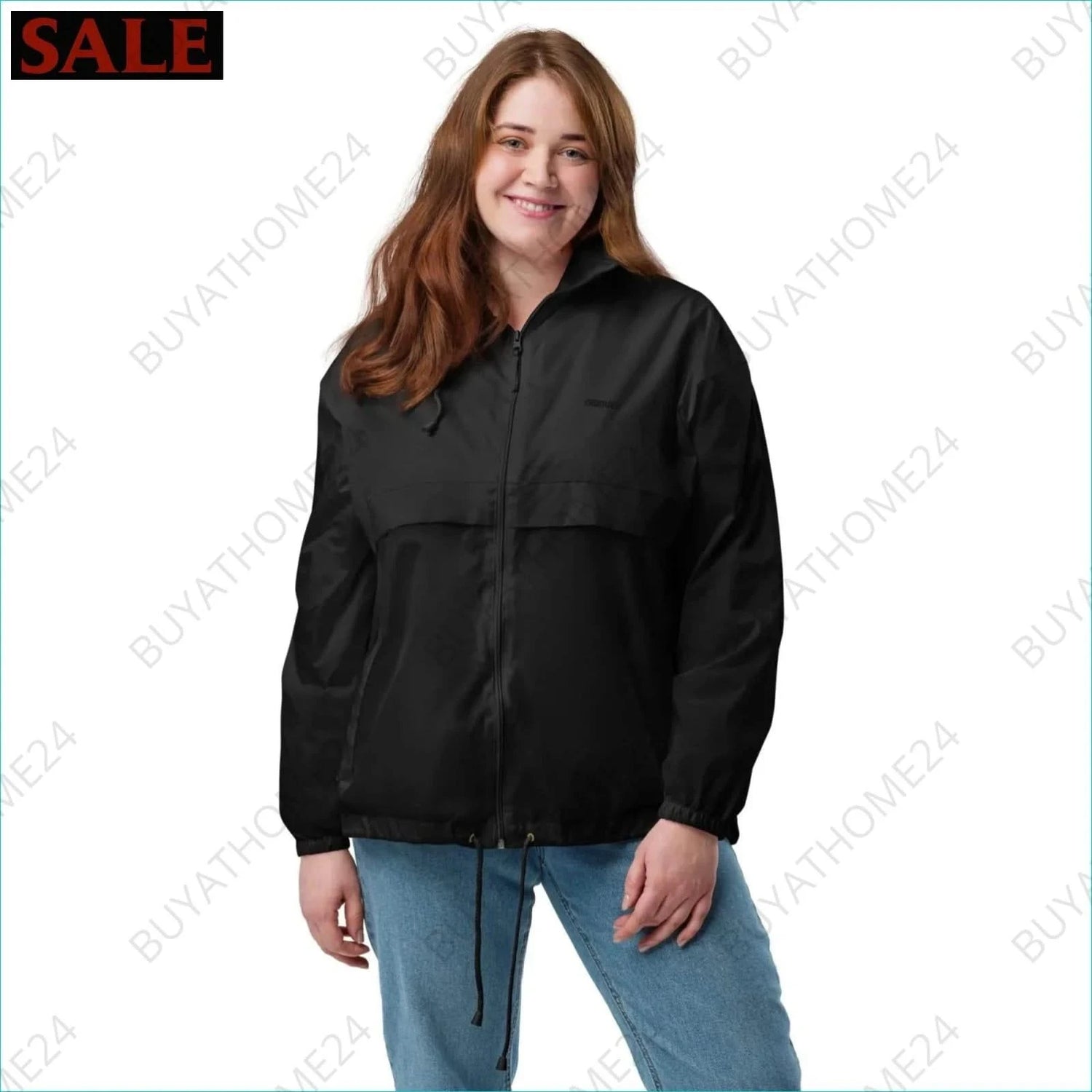 Damen Regenjacke S-2XL - BUYATHOME24 - bestickt - GERMANY - DAMENMODE, Regenjacke