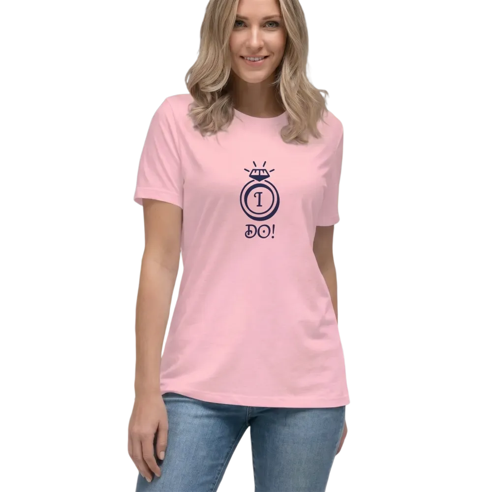 Grafik Damen T-Shirt mit Rundhalsausschnitt, Kurzarm, in S bis 3XL, von BUYATHOME24, bequemes Mode-Shirt für Damen.
